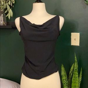 Cowl neck blouse